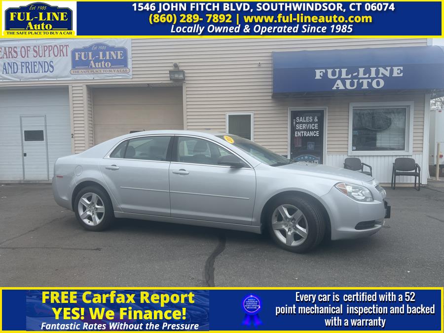2010 Chevrolet Malibu 4dr Sdn LS w/1LS, available for sale in South Windsor , Connecticut | Ful-line Auto LLC. South Windsor , Connecticut