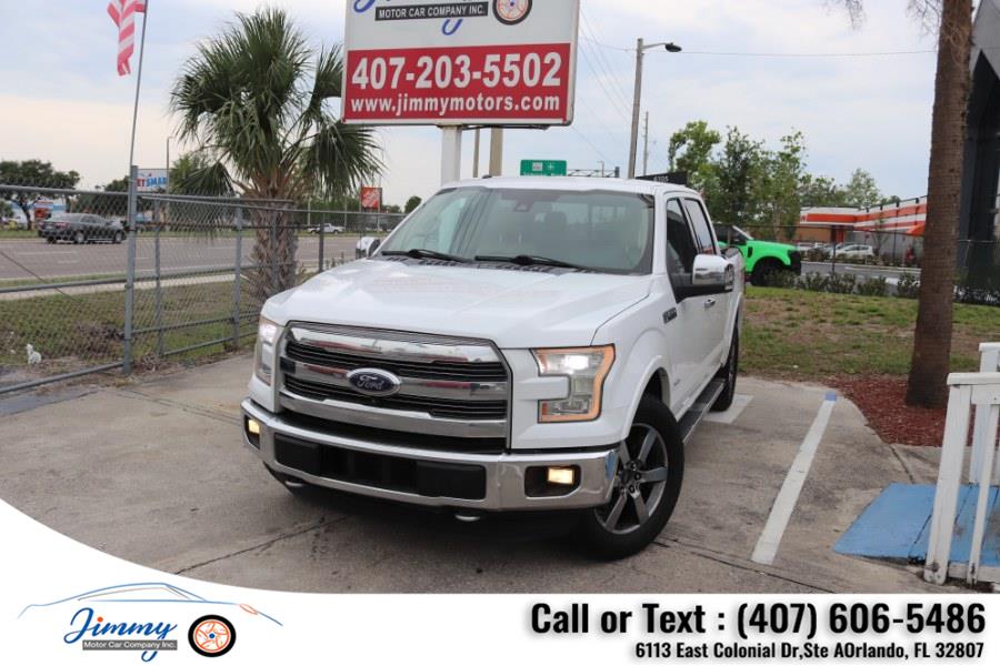 2016 Ford F-150 4WD SuperCrew 145" Lariat, available for sale in Orlando, Florida | Jimmy Motor Car Company Inc. Orlando, Florida 2016 Ford F-150 4WD SuperCrew 145" Lariat, available for sale in Orlando, Florida | Jimmy Motor Car Company Inc. Orlando, Florida