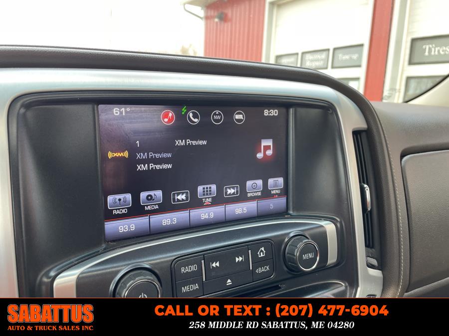 2016 GMC Sierra 1500 4WD Crew Cab 143.5" SLT, available for sale in Sabattus, Maine | Sabattus Auto and Truck Sales Inc. Sabattus, Maine 2016 GMC Sierra 1500 4WD Crew Cab 143.5" SLT, available for sale in Sabattus, Maine | Sabattus Auto and Truck Sales Inc. Sabattus, Maine