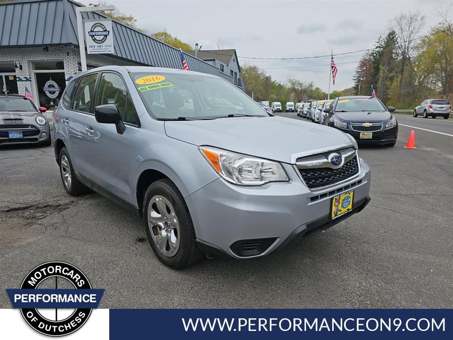 2016 Subaru Forester 4dr Man 2.5i PZEV, available for sale in Wappingers Falls, New York | Performance Motor Cars. Wappingers Falls, New York