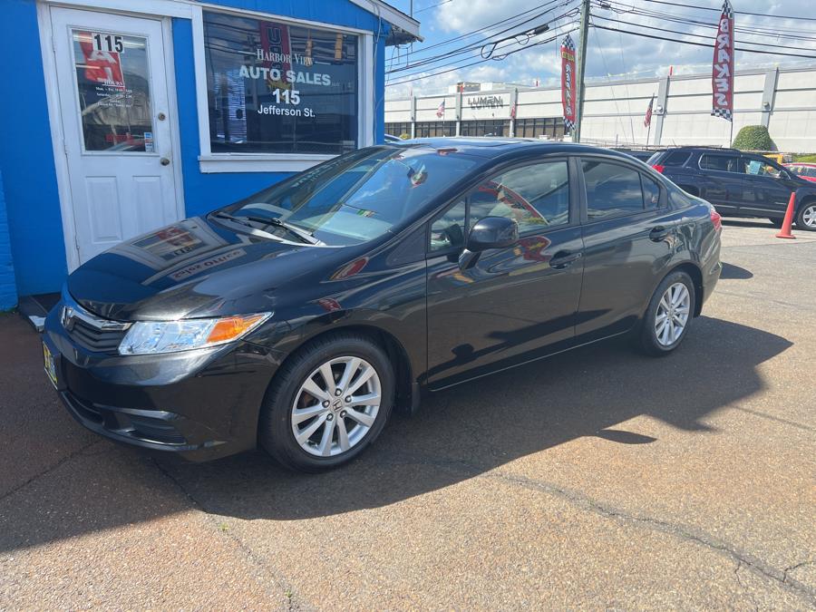 2012 Honda Civic Sdn 4dr Auto EX, available for sale in Stamford, Connecticut | Harbor View Auto Sales LLC. Stamford, Connecticut