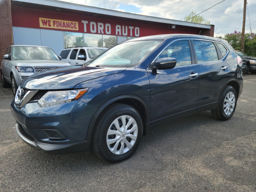 2015 Nissan Rogue AWD 4dr SV, available for sale in East Windsor, Connecticut | Toro Auto. East Windsor, Connecticut