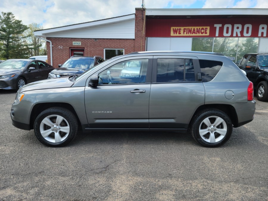 2012 Jeep Compass 4WD 4dr Sport, available for sale in East Windsor, Connecticut | Toro Auto. East Windsor, Connecticut 2012 Jeep Compass 4WD 4dr Sport, available for sale in East Windsor, Connecticut | Toro Auto. East Windsor, Connecticut