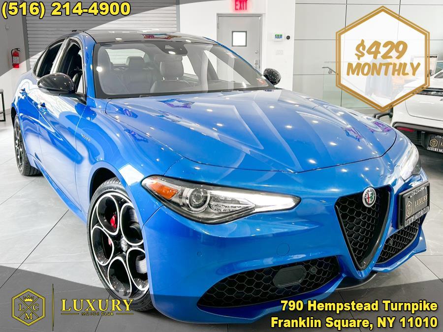 2022 Alfa Romeo Giulia Veloce AWD, available for sale in Franklin Square, New York | Luxury Motor Club. Franklin Square, New York 2022 Alfa Romeo Giulia Veloce AWD, available for sale in Franklin Square, New York | Luxury Motor Club. Franklin Square, New York