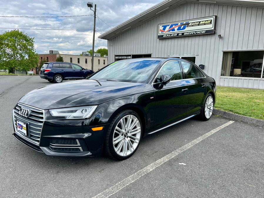 2018 Audi A4 2.0 TFSI ultra Premium Plus S Tronic FWD, available for sale in Berlin, Connecticut | Tru Auto Mall. Berlin, Connecticut