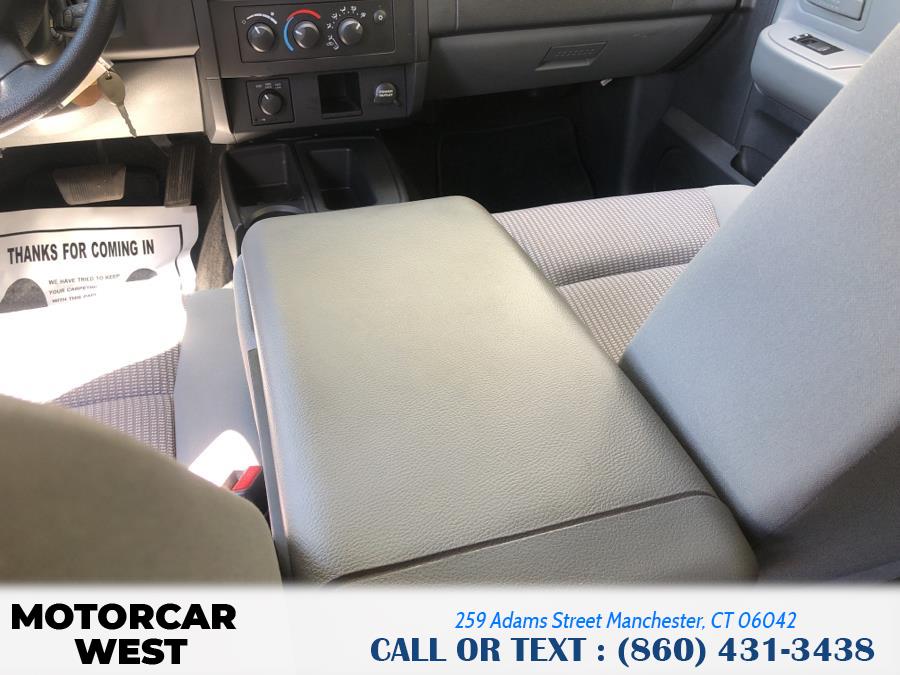2010 Dodge Dakota 4WD Crew Cab Bighorn/Lonestar, available for sale in Manchester, Connecticut | Motorcar West. Manchester, Connecticut 2010 Dodge Dakota 4WD Crew Cab Bighorn/Lonestar, available for sale in Manchester, Connecticut | Motorcar West. Manchester, Connecticut