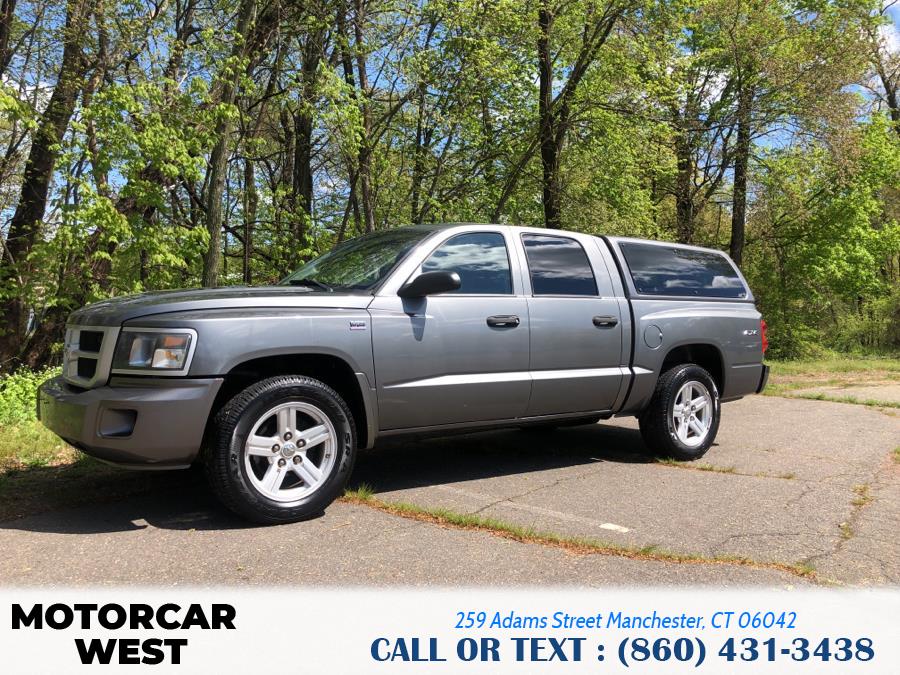 2010 Dodge Dakota 4WD Crew Cab Bighorn/Lonestar, available for sale in Manchester, Connecticut | Motorcar West. Manchester, Connecticut 2010 Dodge Dakota 4WD Crew Cab Bighorn/Lonestar, available for sale in Manchester, Connecticut | Motorcar West. Manchester, Connecticut