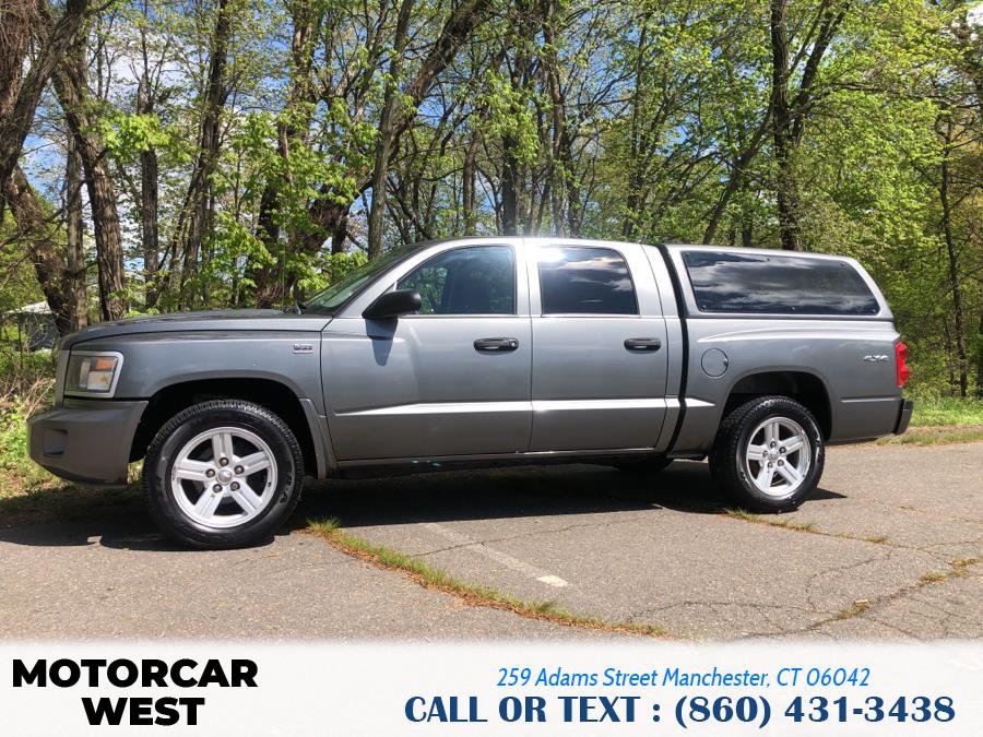 2010 Dodge Dakota 4WD Crew Cab Bighorn/Lonestar, available for sale in Manchester, Connecticut | Motorcar West. Manchester, Connecticut 2010 Dodge Dakota 4WD Crew Cab Bighorn/Lonestar, available for sale in Manchester, Connecticut | Motorcar West. Manchester, Connecticut