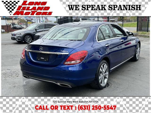 2017 Mercedes-Benz C-Class C 300 4MATIC Sedan with Luxury Pkg, available for sale in West Babylon, New York | Long Island Motors. West Babylon, New York 2017 Mercedes-Benz C-Class C 300 4MATIC Sedan with Luxury Pkg, available for sale in West Babylon, New York | Long Island Motors. West Babylon, New York