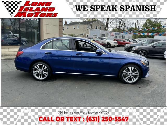 2017 Mercedes-Benz C-Class C 300 4MATIC Sedan with Luxury Pkg, available for sale in West Babylon, New York | Long Island Motors. West Babylon, New York 2017 Mercedes-Benz C-Class C 300 4MATIC Sedan with Luxury Pkg, available for sale in West Babylon, New York | Long Island Motors. West Babylon, New York