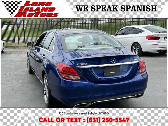 2017 Mercedes-Benz C-Class C 300 4MATIC Sedan with Luxury Pkg, available for sale in West Babylon, New York | Long Island Motors. West Babylon, New York 2017 Mercedes-Benz C-Class C 300 4MATIC Sedan with Luxury Pkg, available for sale in West Babylon, New York | Long Island Motors. West Babylon, New York