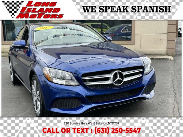 2017 Mercedes-Benz C-Class C 300 4MATIC Sedan with Luxury Pkg, available for sale in West Babylon, New York | Long Island Motors. West Babylon, New York 2017 Mercedes-Benz C-Class C 300 4MATIC Sedan with Luxury Pkg, available for sale in West Babylon, New York | Long Island Motors. West Babylon, New York