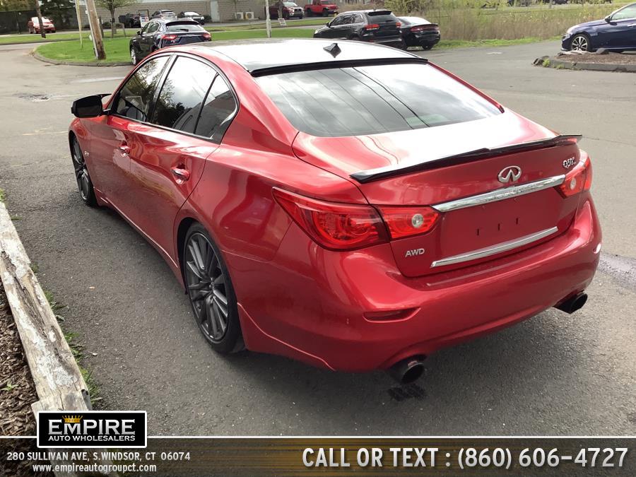 2017 INFINITI Q50 Red Sport 400 AWD, available for sale in S.Windsor, Connecticut | Empire Auto Wholesalers. S.Windsor, Connecticut 2017 INFINITI Q50 Red Sport 400 AWD, available for sale in S.Windsor, Connecticut | Empire Auto Wholesalers. S.Windsor, Connecticut