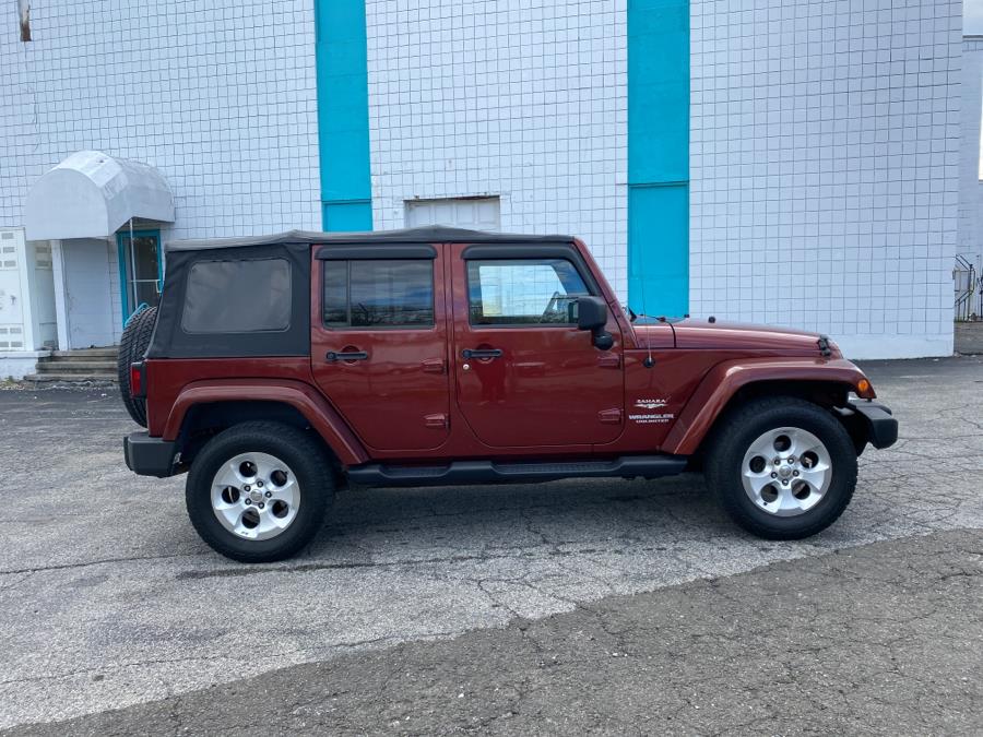 2010 Jeep Wrangler Unlimited 4WD 4dr Sahara, available for sale in Milford, Connecticut | Dealertown Auto Wholesalers. Milford, Connecticut