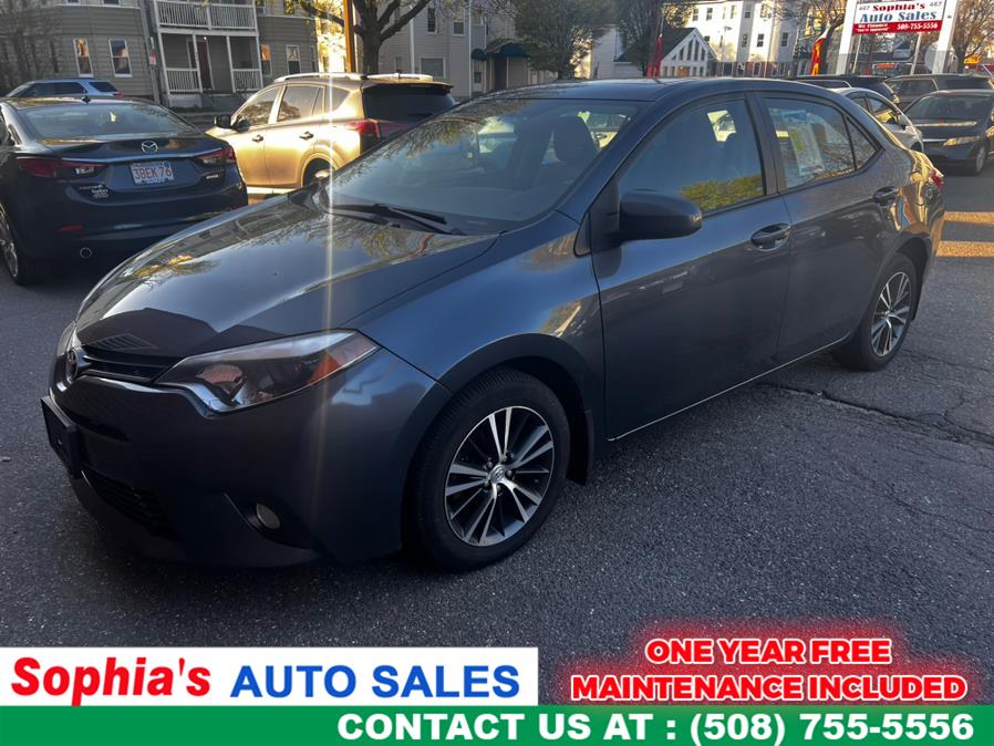 Used Toyota Corolla 4dr Sdn CVT LE Plus (Natl) 2016 | Sophia's Auto Sales Inc. Worcester, Massachusetts