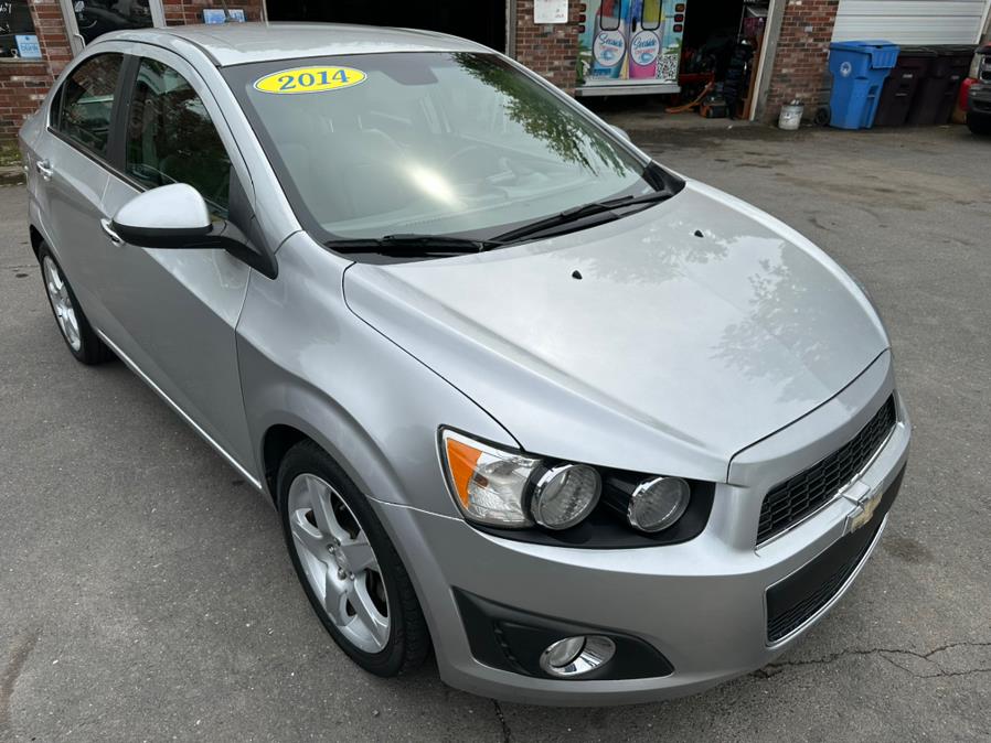 2014 Chevrolet Sonic 4dr Sdn Auto LTZ, available for sale in New Britain, Connecticut | Central Auto Sales & Service. New Britain, Connecticut