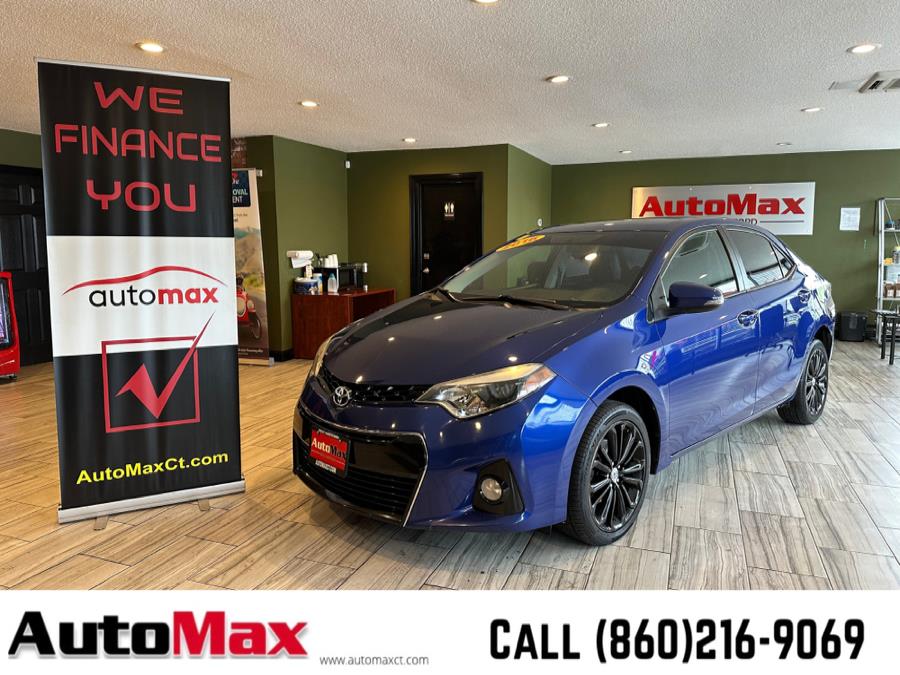 2016 Toyota Corolla 4dr Sdn Man S Plus (Natl), available for sale in West Hartford, Connecticut | AutoMax. West Hartford, Connecticut