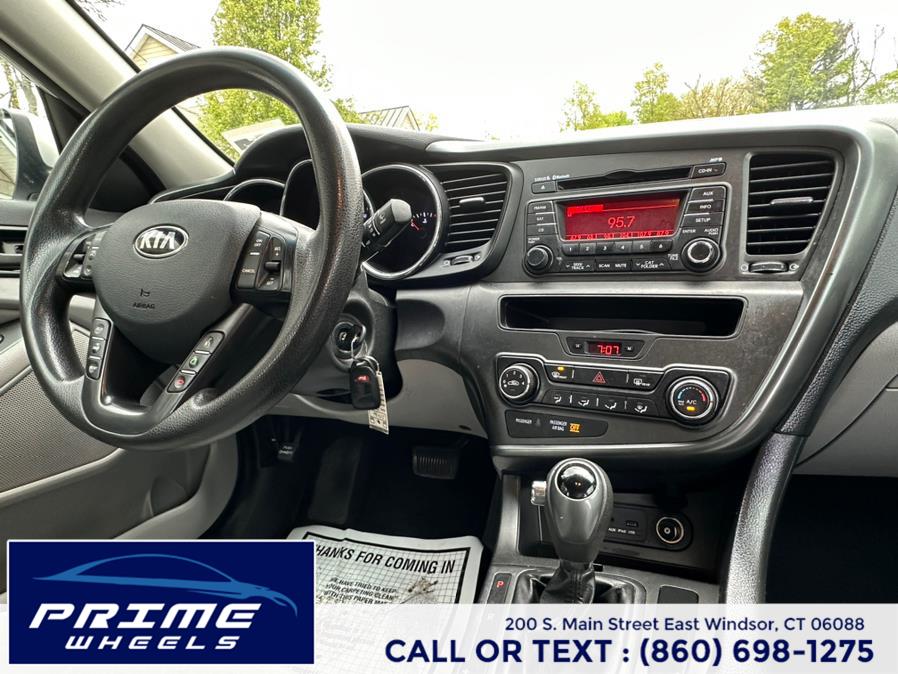 2013 Kia Optima 4dr Sdn LX, available for sale in East Windsor, Connecticut | Prime Wheels. East Windsor, Connecticut 2013 Kia Optima 4dr Sdn LX, available for sale in East Windsor, Connecticut | Prime Wheels. East Windsor, Connecticut