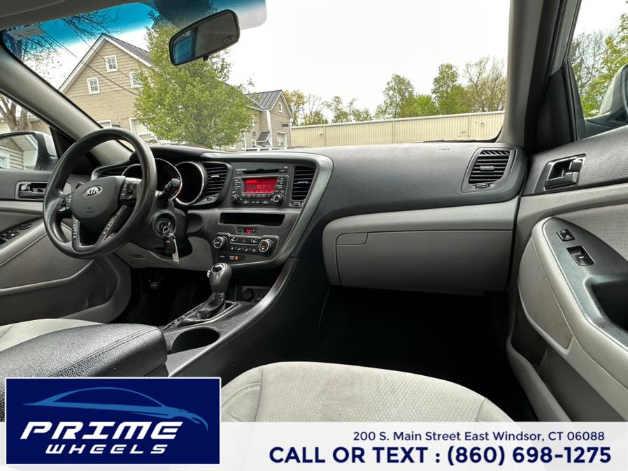 2013 Kia Optima 4dr Sdn LX, available for sale in East Windsor, Connecticut | Prime Wheels. East Windsor, Connecticut 2013 Kia Optima 4dr Sdn LX, available for sale in East Windsor, Connecticut | Prime Wheels. East Windsor, Connecticut