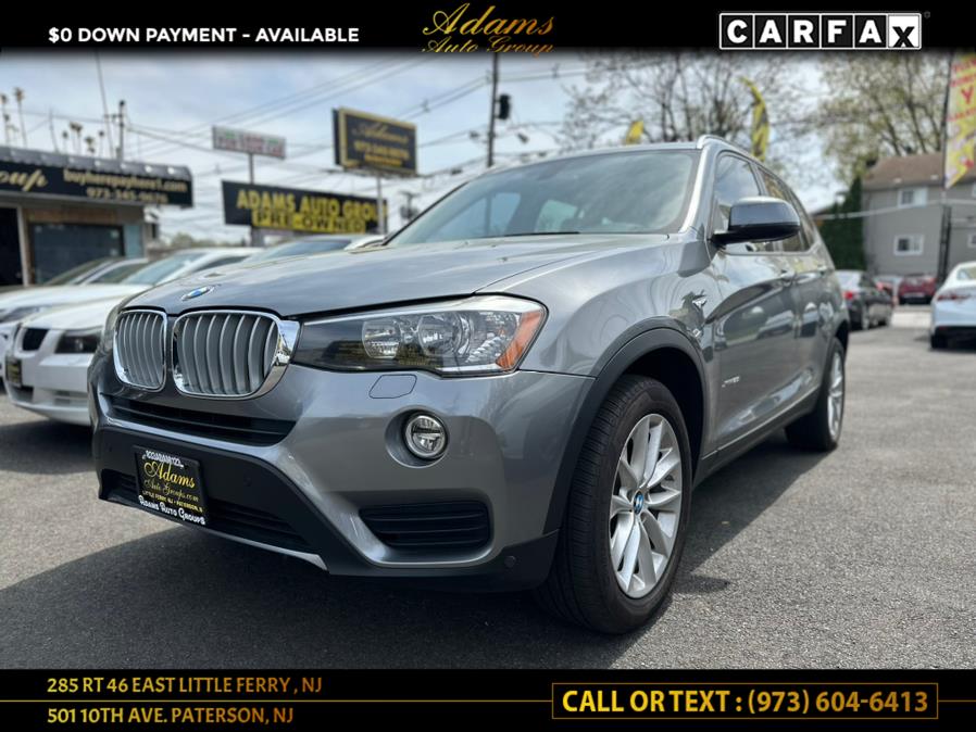 2017 BMW X3 xDrive28i Sports Activity Vehicle, available for sale in Paterson, New Jersey | Adams Auto Group. Paterson, New Jersey