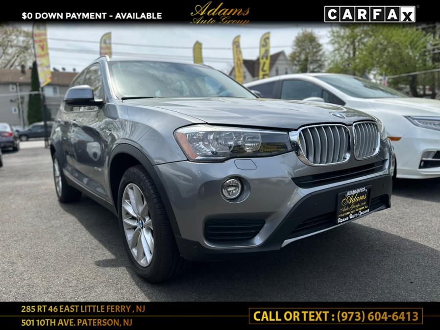 2017 BMW X3 xDrive28i Sports Activity Vehicle, available for sale in Paterson, New Jersey | Adams Auto Group. Paterson, New Jersey 2017 BMW X3 xDrive28i Sports Activity Vehicle, available for sale in Paterson, New Jersey | Adams Auto Group. Paterson, New Jersey