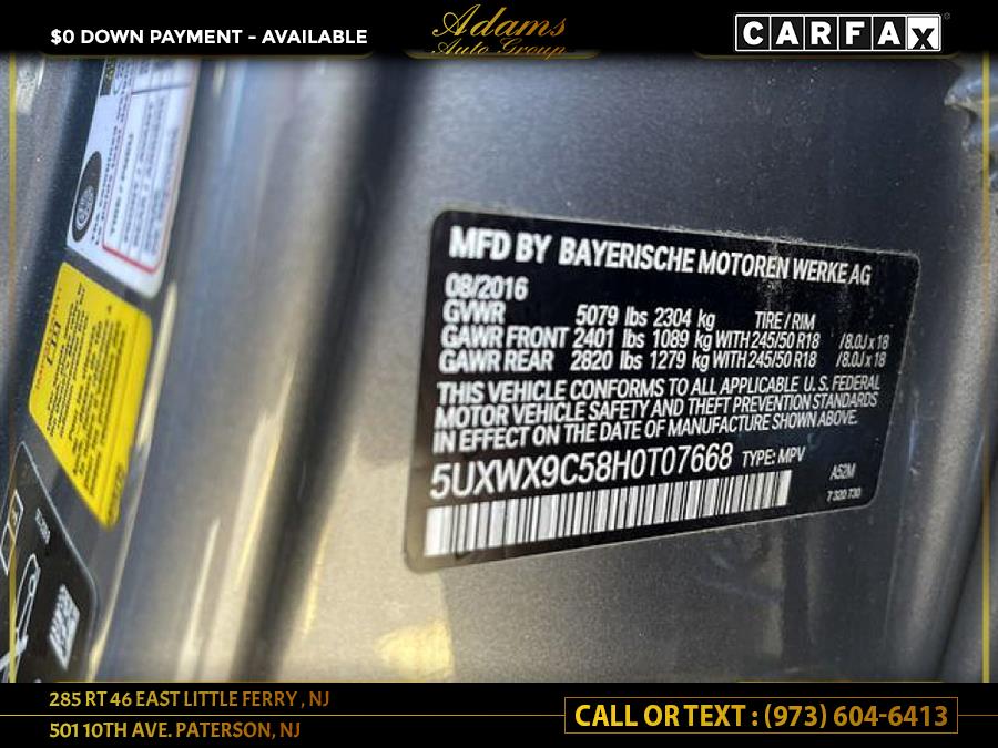 2017 BMW X3 xDrive28i Sports Activity Vehicle, available for sale in Paterson, New Jersey | Adams Auto Group. Paterson, New Jersey 2017 BMW X3 xDrive28i Sports Activity Vehicle, available for sale in Paterson, New Jersey | Adams Auto Group. Paterson, New Jersey