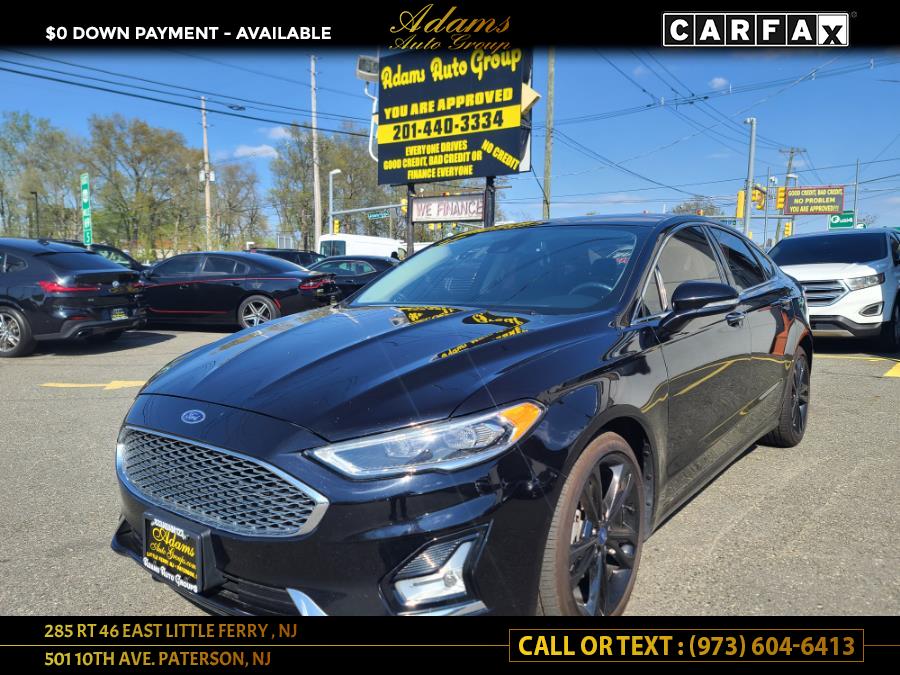 2019 Ford Fusion Titanium AWD, available for sale in Paterson, New Jersey | Adams Auto Group. Paterson, New Jersey