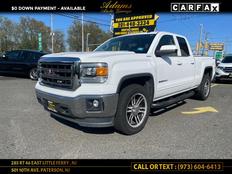 2015 GMC Sierra 1500 4WD Double Cab 143.5" SLE, available for sale in Little Ferry , New Jersey | Adams Auto Group . Little Ferry , New Jersey