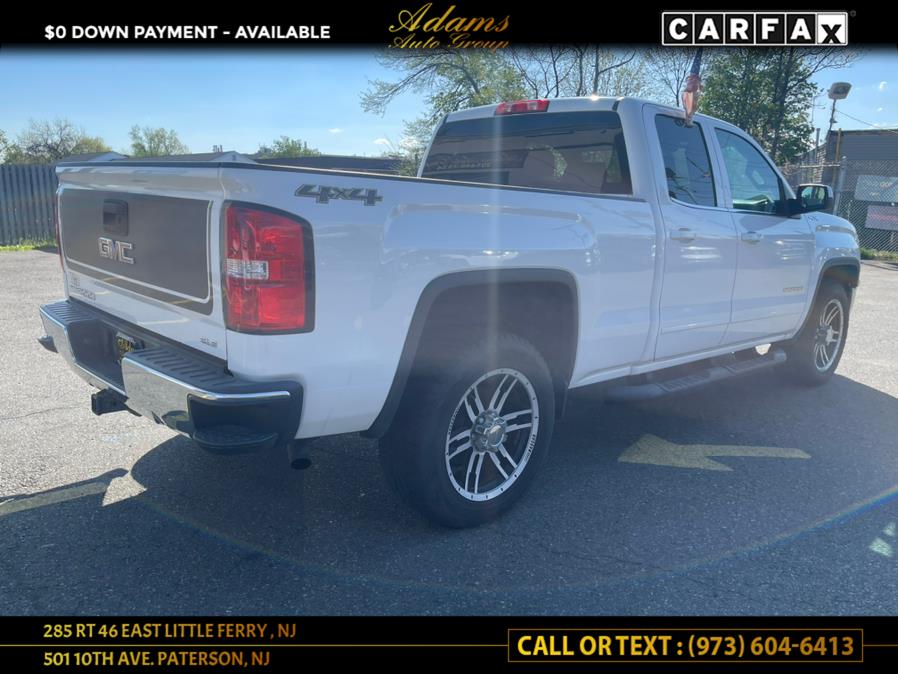 2015 GMC Sierra 1500 4WD Double Cab 143.5" SLE, available for sale in Paterson, New Jersey | Adams Auto Group. Paterson, New Jersey 2015 GMC Sierra 1500 4WD Double Cab 143.5" SLE, available for sale in Paterson, New Jersey | Adams Auto Group. Paterson, New Jersey