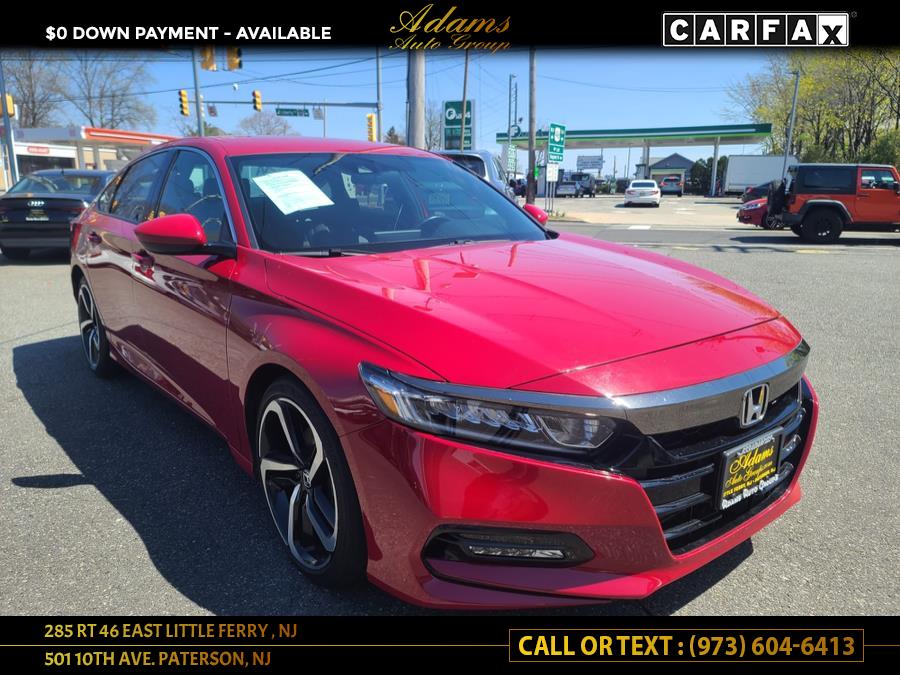 2019 Honda Accord Sedan Sport 1.5T CVT, available for sale in Paterson, New Jersey | Adams Auto Group. Paterson, New Jersey 2019 Honda Accord Sedan Sport 1.5T CVT, available for sale in Paterson, New Jersey | Adams Auto Group. Paterson, New Jersey