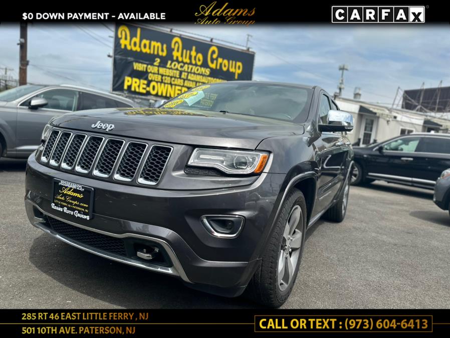 2015 Jeep Grand Cherokee 4WD 4dr Overland, available for sale in Little Ferry , New Jersey | Adams Auto Group . Little Ferry , New Jersey