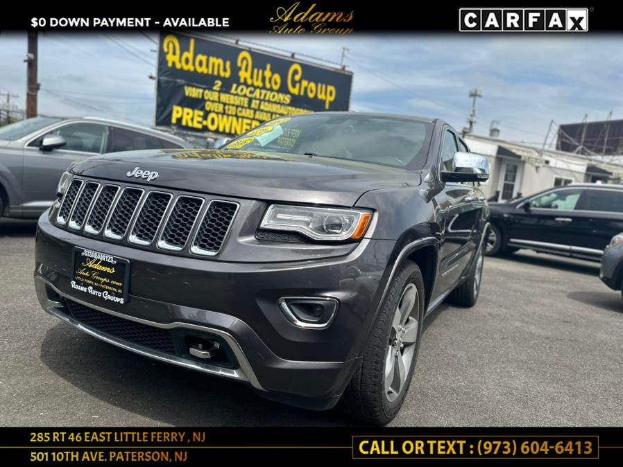 2015 Jeep Grand Cherokee 4WD 4dr Overland, available for sale in Little Ferry , New Jersey | Adams Auto Group . Little Ferry , New Jersey 2015 Jeep Grand Cherokee 4WD 4dr Overland, available for sale in Little Ferry , New Jersey | Adams Auto Group . Little Ferry , New Jersey