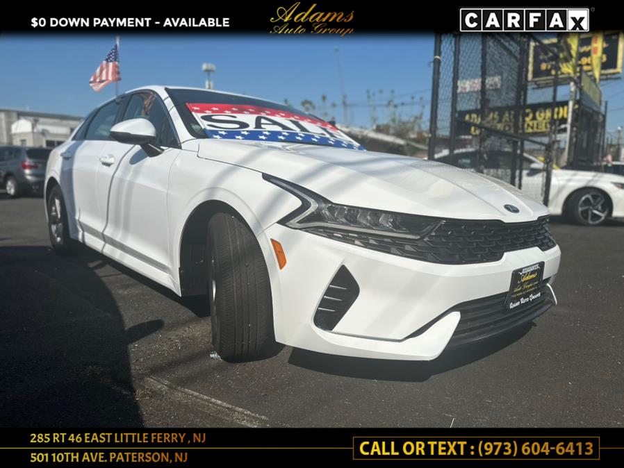 2021 Kia K5 LXS Auto FWD, available for sale in Paterson, New Jersey | Adams Auto Group. Paterson, New Jersey 2021 Kia K5 LXS Auto FWD, available for sale in Paterson, New Jersey | Adams Auto Group. Paterson, New Jersey