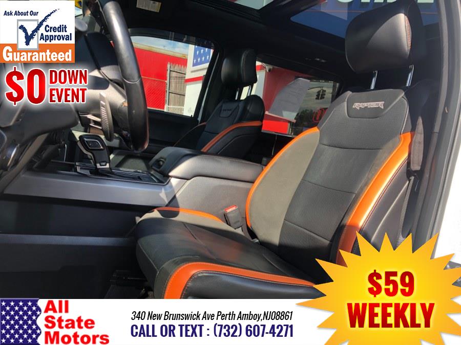 2017 Ford F-150 Raptor 4WD SuperCrew 5.5'' Box, available for sale in Perth Amboy, New Jersey | All State Motor Inc. Perth Amboy, New Jersey 2017 Ford F-150 Raptor 4WD SuperCrew 5.5'' Box, available for sale in Perth Amboy, New Jersey | All State Motor Inc. Perth Amboy, New Jersey