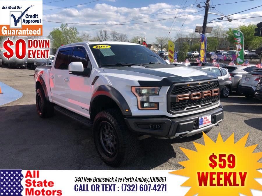 2017 Ford F-150 Raptor 4WD SuperCrew 5.5'' Box, available for sale in Perth Amboy, New Jersey | All State Motor Inc. Perth Amboy, New Jersey 2017 Ford F-150 Raptor 4WD SuperCrew 5.5'' Box, available for sale in Perth Amboy, New Jersey | All State Motor Inc. Perth Amboy, New Jersey