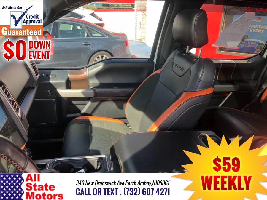 2017 Ford F-150 Raptor 4WD SuperCrew 5.5'' Box, available for sale in Perth Amboy, New Jersey | All State Motor Inc. Perth Amboy, New Jersey 2017 Ford F-150 Raptor 4WD SuperCrew 5.5'' Box, available for sale in Perth Amboy, New Jersey | All State Motor Inc. Perth Amboy, New Jersey