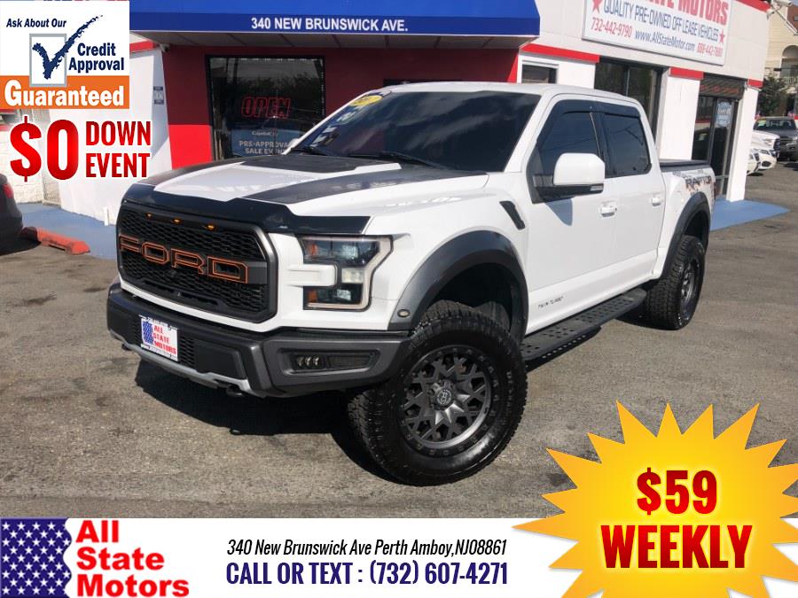 2017 Ford F-150 Raptor 4WD SuperCrew 5.5'' Box, available for sale in Perth Amboy, New Jersey | All State Motor Inc. Perth Amboy, New Jersey 2017 Ford F-150 Raptor 4WD SuperCrew 5.5'' Box, available for sale in Perth Amboy, New Jersey | All State Motor Inc. Perth Amboy, New Jersey