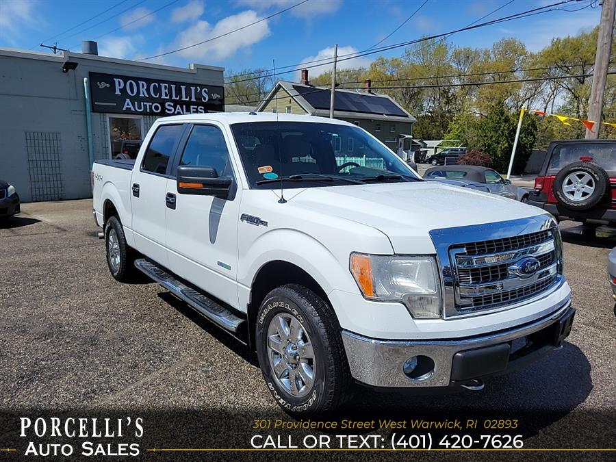 2013 Ford F-150 4WD SuperCrew 157" XLT, available for sale in West Warwick, Rhode Island | Porcelli's Auto Sales. West Warwick, Rhode Island 2013 Ford F-150 4WD SuperCrew 157" XLT, available for sale in West Warwick, Rhode Island | Porcelli's Auto Sales. West Warwick, Rhode Island