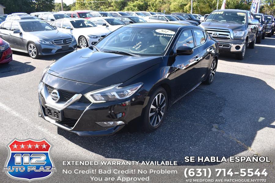2017 Nissan Maxima 3.5S, available for sale in Patchogue, New York | 112 Auto Plaza. Patchogue, New York