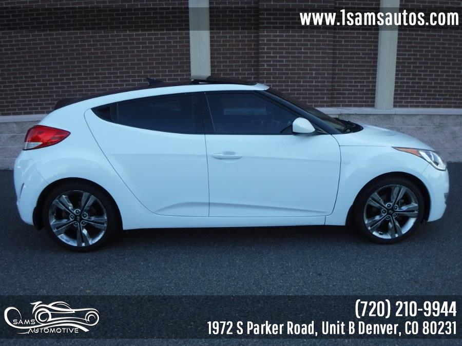 2016 Hyundai Veloster 3dr Cpe Auto, available for sale in Denver, Colorado | Sam's Automotive. Denver, Colorado 2016 Hyundai Veloster 3dr Cpe Auto, available for sale in Denver, Colorado | Sam's Automotive. Denver, Colorado