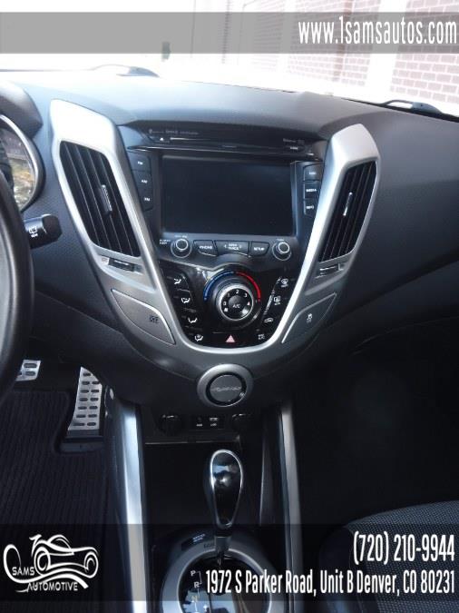 2016 Hyundai Veloster 3dr Cpe Auto, available for sale in Denver, Colorado | Sam's Automotive. Denver, Colorado 2016 Hyundai Veloster 3dr Cpe Auto, available for sale in Denver, Colorado | Sam's Automotive. Denver, Colorado