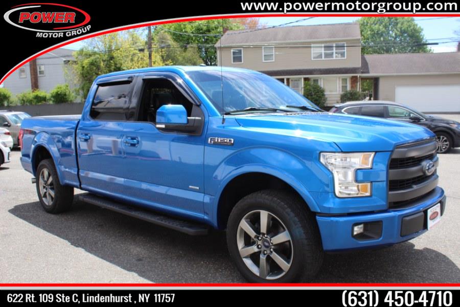 2016 Ford F-150 4WD SuperCrew 157" Lariat, available for sale in Lindenhurst, New York | Power Motor Group. Lindenhurst, New York 2016 Ford F-150 4WD SuperCrew 157" Lariat, available for sale in Lindenhurst, New York | Power Motor Group. Lindenhurst, New York