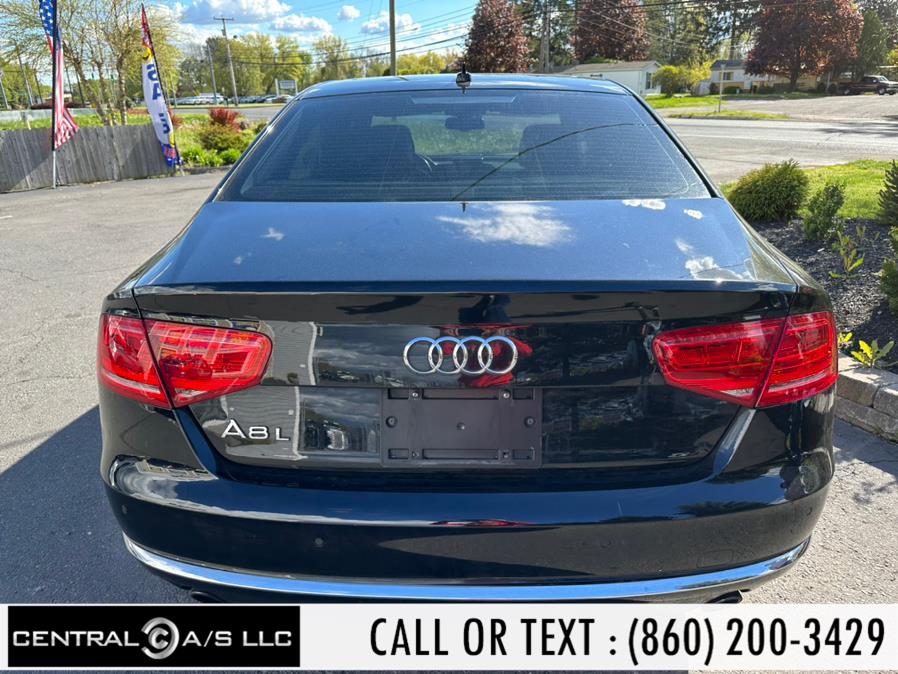 2013 Audi A8 L 4dr Sdn 3.0L, available for sale in East Windsor, Connecticut | Central A/S LLC. East Windsor, Connecticut 2013 Audi A8 L 4dr Sdn 3.0L, available for sale in East Windsor, Connecticut | Central A/S LLC. East Windsor, Connecticut