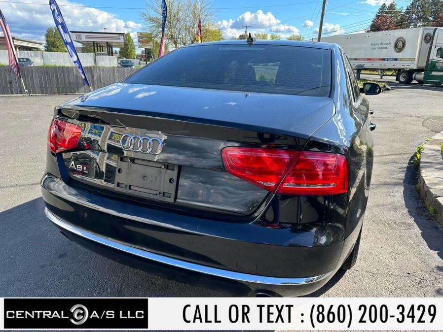 2013 Audi A8 L 4dr Sdn 3.0L, available for sale in East Windsor, Connecticut | Central A/S LLC. East Windsor, Connecticut 2013 Audi A8 L 4dr Sdn 3.0L, available for sale in East Windsor, Connecticut | Central A/S LLC. East Windsor, Connecticut