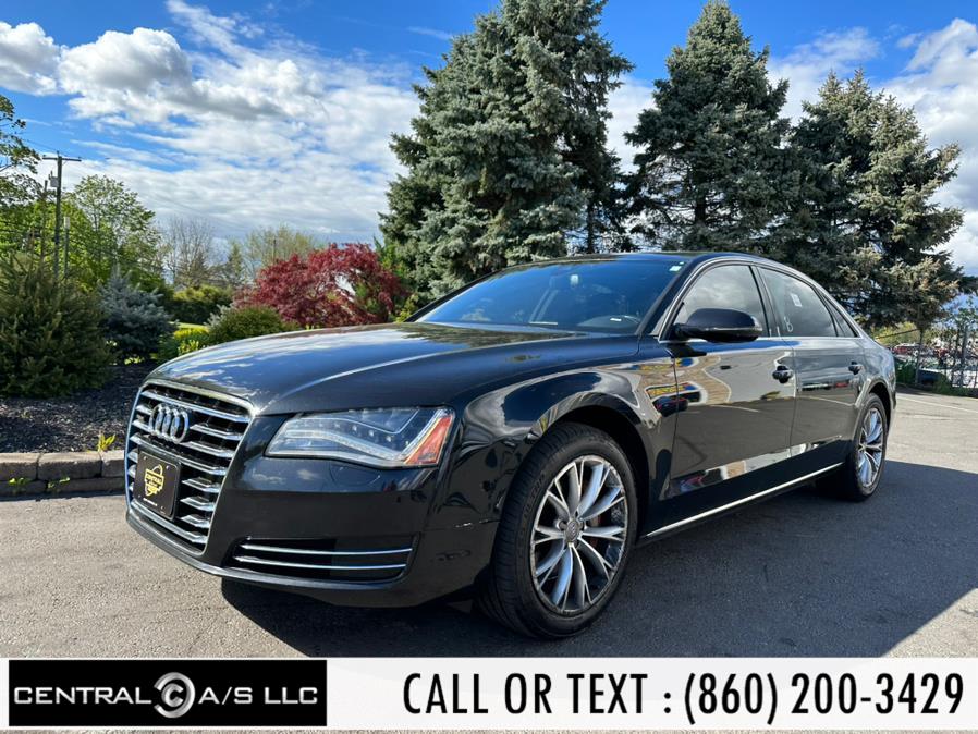 2013 Audi A8 L 4dr Sdn 3.0L, available for sale in East Windsor, Connecticut | Central A/S LLC. East Windsor, Connecticut 2013 Audi A8 L 4dr Sdn 3.0L, available for sale in East Windsor, Connecticut | Central A/S LLC. East Windsor, Connecticut