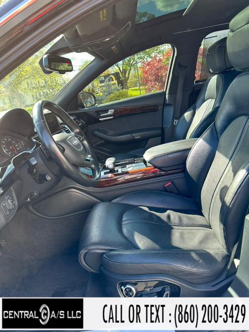2013 Audi A8 L 4dr Sdn 3.0L, available for sale in East Windsor, Connecticut | Central A/S LLC. East Windsor, Connecticut 2013 Audi A8 L 4dr Sdn 3.0L, available for sale in East Windsor, Connecticut | Central A/S LLC. East Windsor, Connecticut