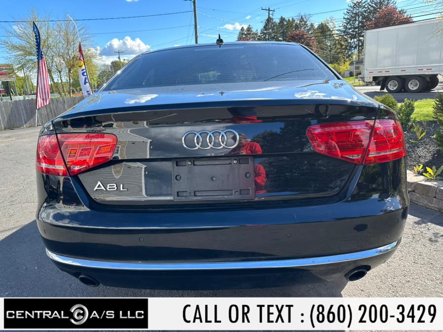 2013 Audi A8 L 4dr Sdn 3.0L, available for sale in East Windsor, Connecticut | Central A/S LLC. East Windsor, Connecticut 2013 Audi A8 L 4dr Sdn 3.0L, available for sale in East Windsor, Connecticut | Central A/S LLC. East Windsor, Connecticut