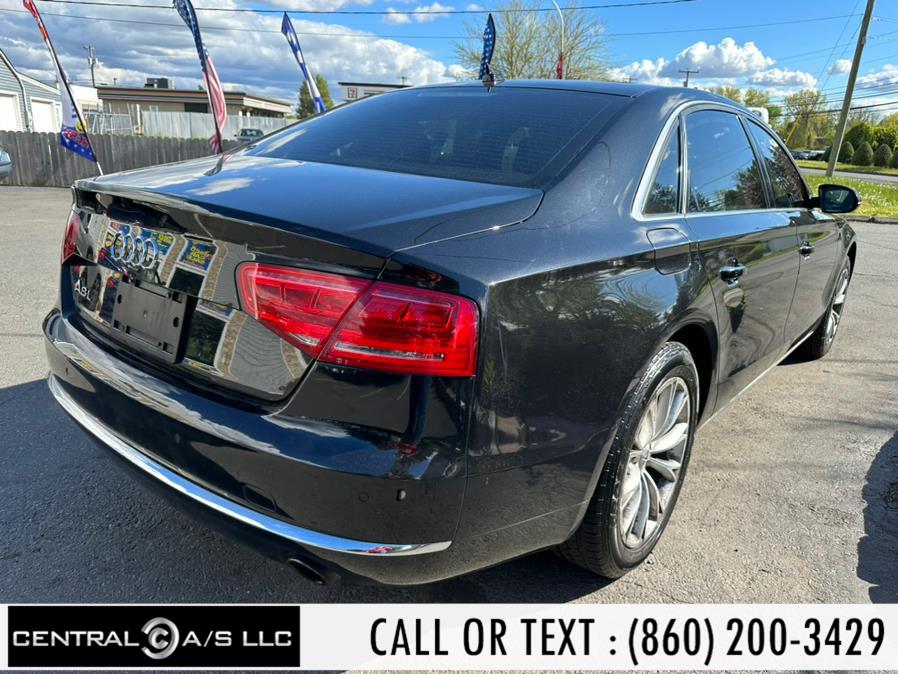 2013 Audi A8 L 4dr Sdn 3.0L, available for sale in East Windsor, Connecticut | Central A/S LLC. East Windsor, Connecticut 2013 Audi A8 L 4dr Sdn 3.0L, available for sale in East Windsor, Connecticut | Central A/S LLC. East Windsor, Connecticut