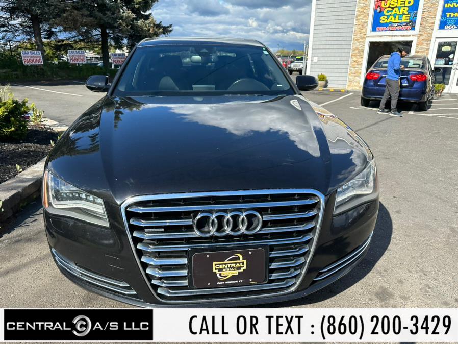 2013 Audi A8 L 4dr Sdn 3.0L, available for sale in East Windsor, Connecticut | Central A/S LLC. East Windsor, Connecticut 2013 Audi A8 L 4dr Sdn 3.0L, available for sale in East Windsor, Connecticut | Central A/S LLC. East Windsor, Connecticut