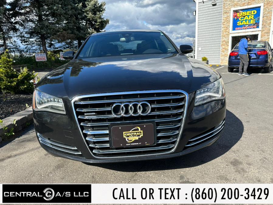 2013 Audi A8 L 4dr Sdn 3.0L, available for sale in East Windsor, Connecticut | Central A/S LLC. East Windsor, Connecticut 2013 Audi A8 L 4dr Sdn 3.0L, available for sale in East Windsor, Connecticut | Central A/S LLC. East Windsor, Connecticut